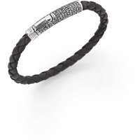 Bracciale Amen Uomo PREGHIERE in Argento BRNO05B-L